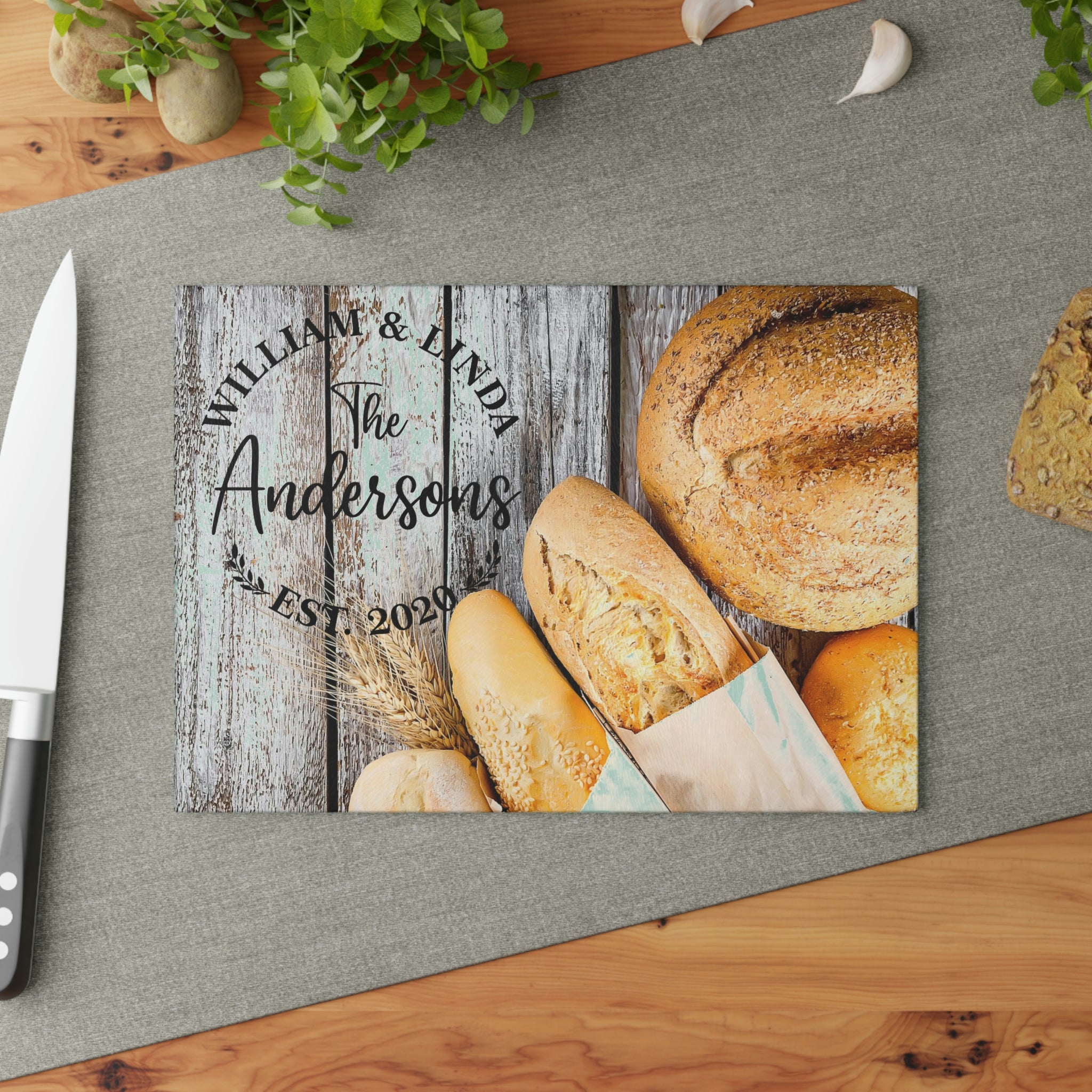 Personalized Glass Cutting Boards